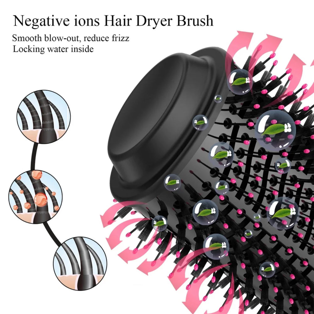 One-Step Hair Dryer Brush-3-in-1 Hair Dryer, Styler & Volumizer!