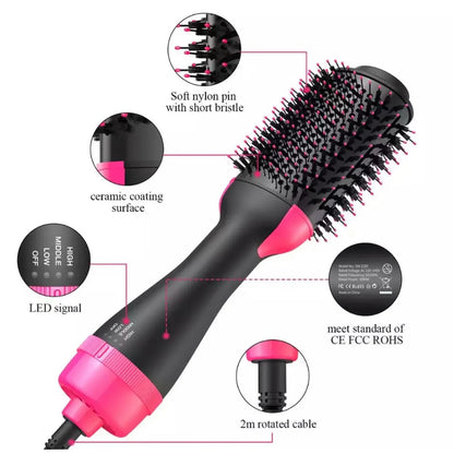 One-Step Hair Dryer Brush-3-in-1 Hair Dryer, Styler & Volumizer!